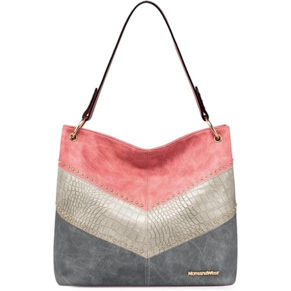 Montana West Handbags - Montana West Hobo Bag Purse Handbags for Women Tote Handbags with Pockets Zipper